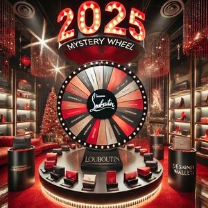 🎉🦄TWIXMAS WEEK MYSTERY WHEEL GAME GREAT PRIZES CHANCE TO WIN LOUBOUTIN WALLETS